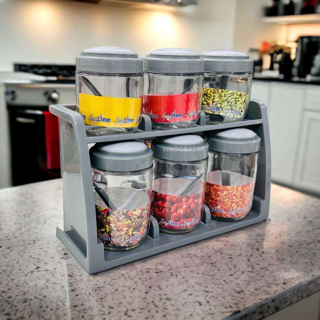 Master Chef Spice Rack | 6 Pcs