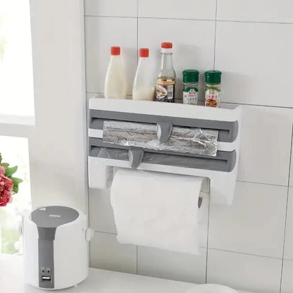 Triple Paper Dispenser | Plastic Wrap Frame