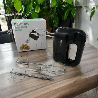 PEICUAL Hand Mixer 3 in 1 with 5 Speed Settings