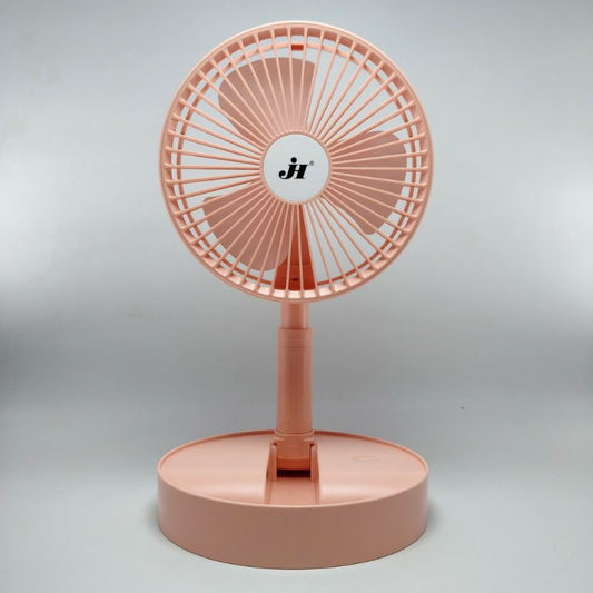 Portable Folding Desk Fan | 3 Speeds & Adjustable Rotation