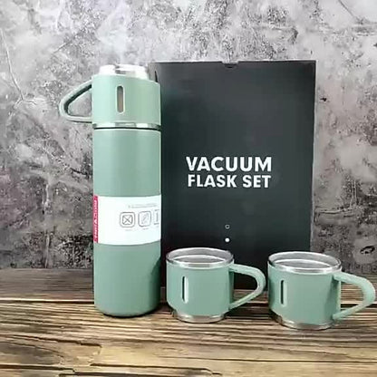 Premium 500ML Vacuum Insulated Bottle & Travel Mug | Hot & Cold Thermal Flask