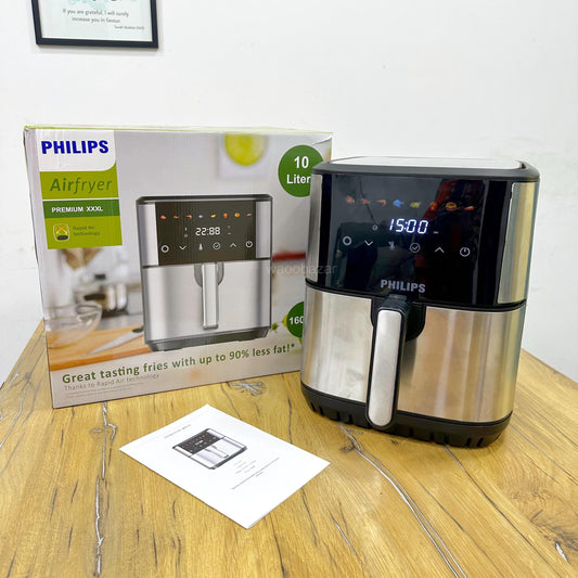Premium XXL 10L Air Fryer | Digital Touch Panel | Oil-Free Fry, Roast & Bake