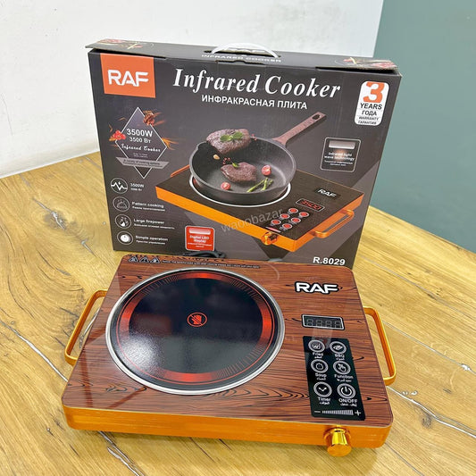 RAF Infrared Micro Crystal Plate | Induction Stove | 3500W
