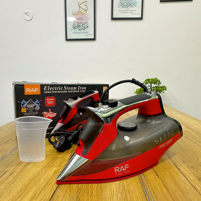 RAF Premium Steam Iron | Strong Steam & Ceramic Base | 2200W