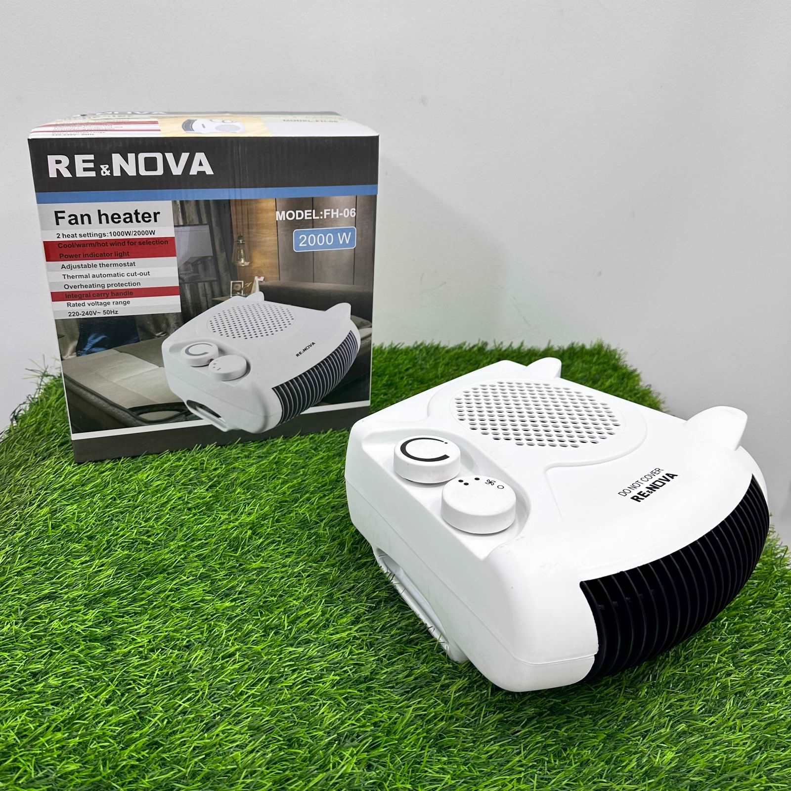 RE & NOVA  Fan Heater  | Model: FH-06