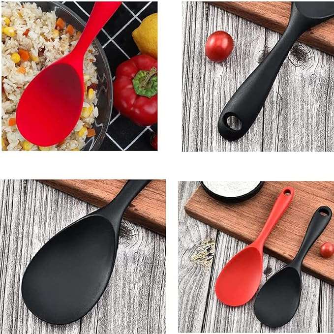 1 Pc Silicone Rice Spoon Spatula | No 12