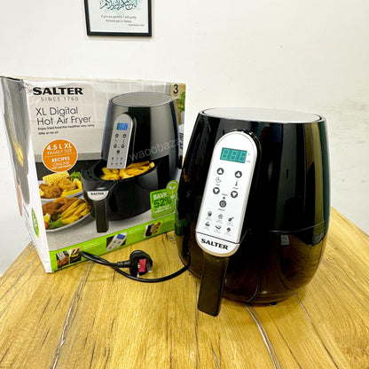 SALTER XL Digital Hot Air Fryer 1500W | Healthy Oil-Free Cooking