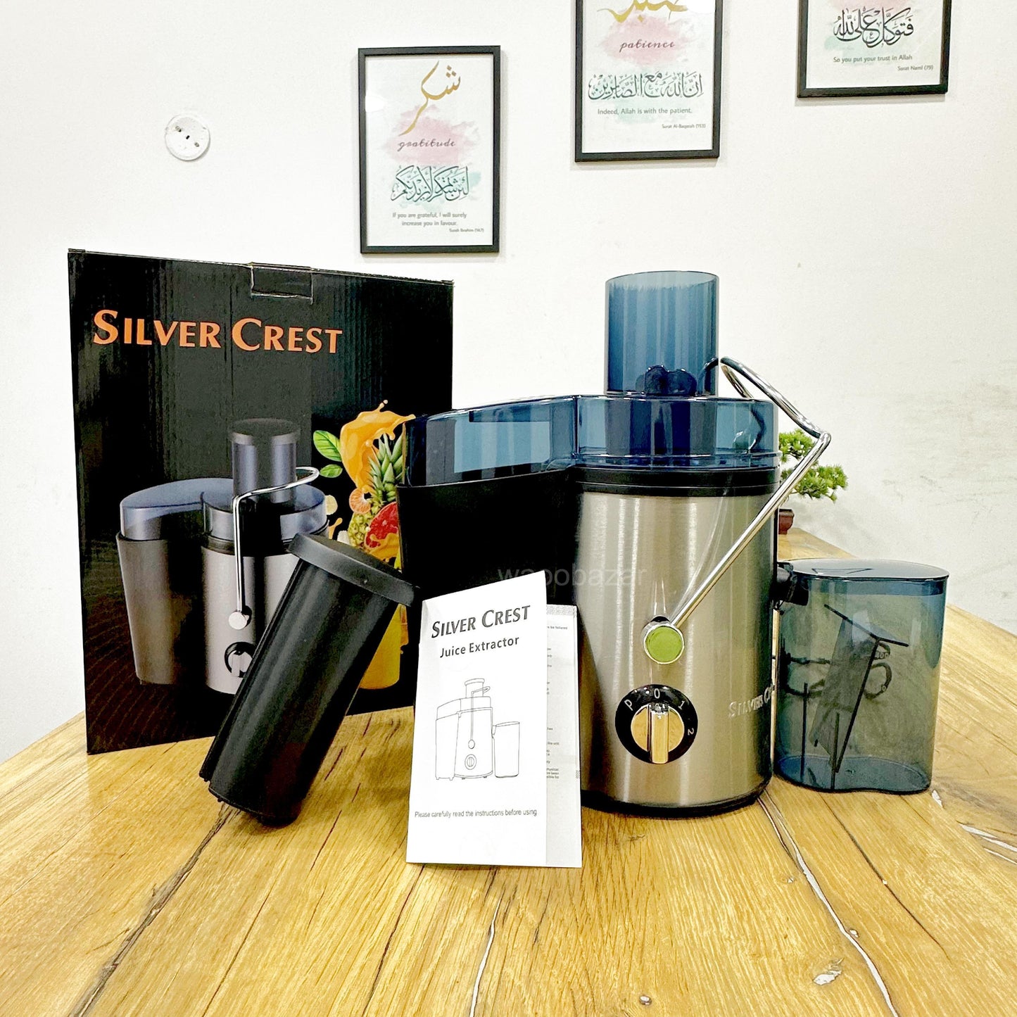 SILVER CREST Fruit Juicer | 2-Speed Setting