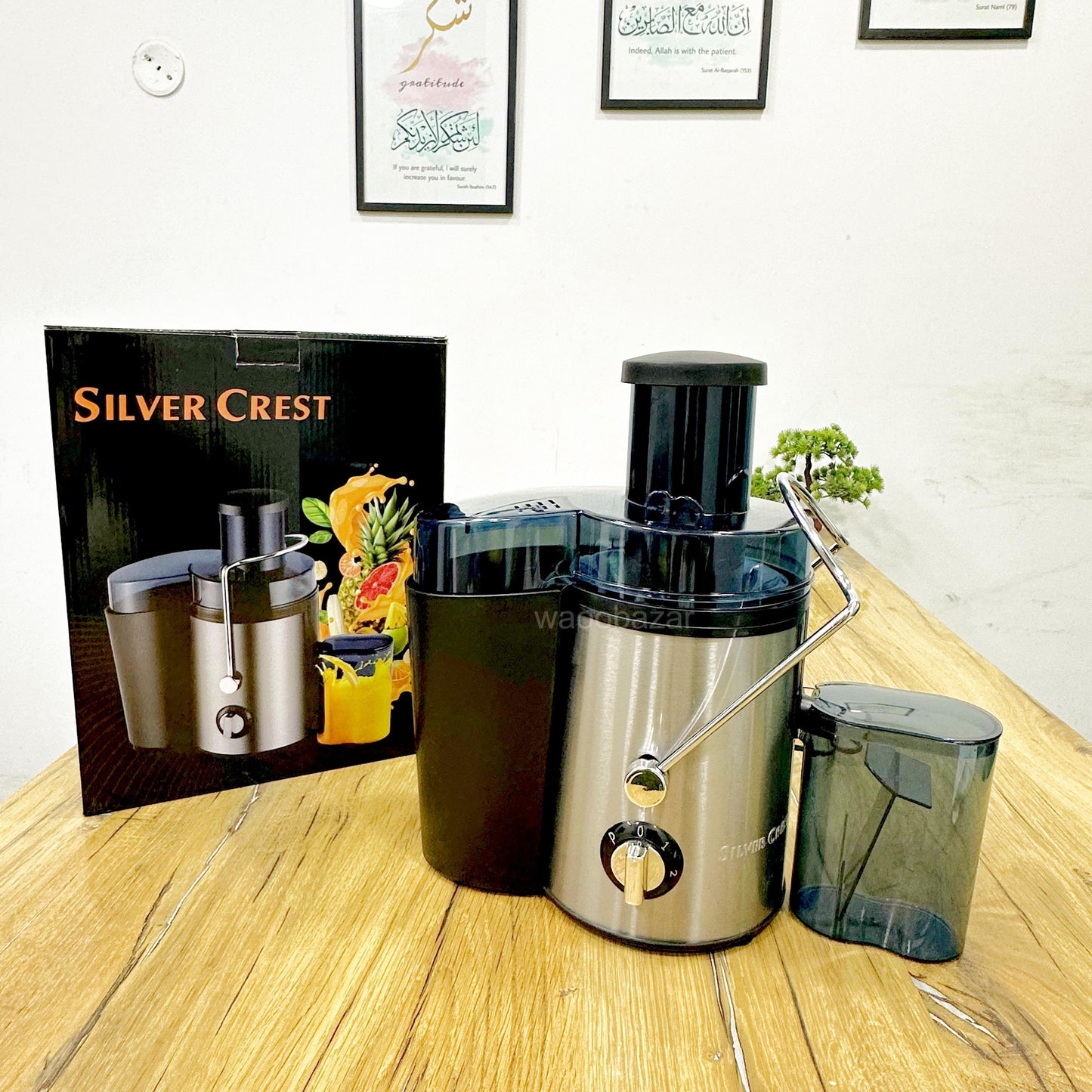 SILVER CREST Fruit Juicer | 2-Speed Setting