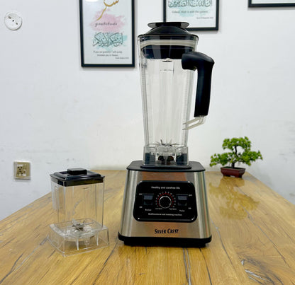 Silver Crest Electric Blender | 2 in 1 | Blender & Grinder Set | 1000W