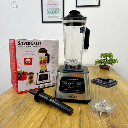 Silver Crest Electric Blender | 2 in 1 | Blender & Grinder Set | 1000W