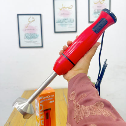 Silver Crest Hand Blender | 4-Sharp Stainless Steel Blades  | 400 Watts