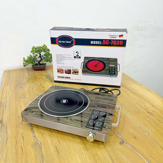 Silver Crest Infrared Micro Crystal Plate | Induction Stove | 3500 Watts