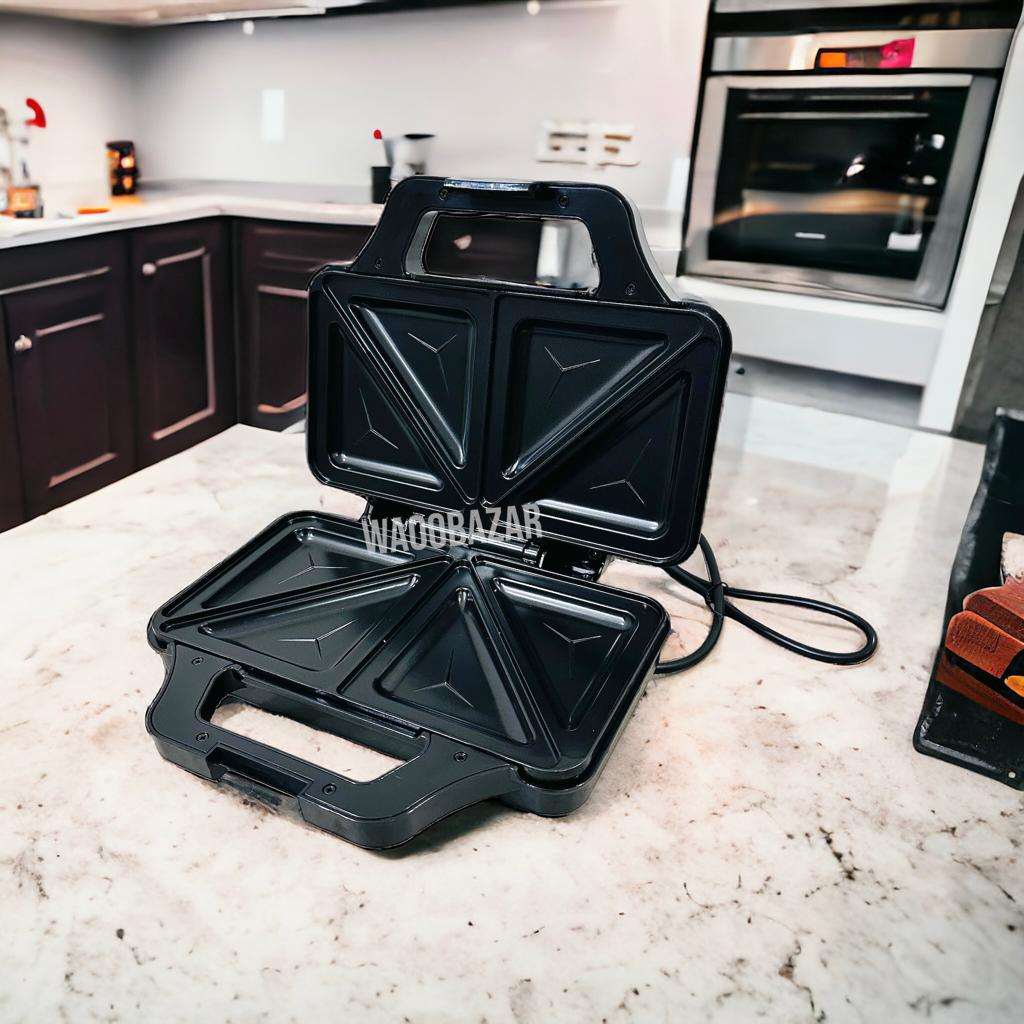 SilverCrest Sandwich Toaster | German Technology | Large Size Aluminium Plates | 900 W