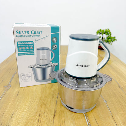 SilverCrest Chopper | 2 Liter | Meat Grinder 750 Watts | 4 Blades