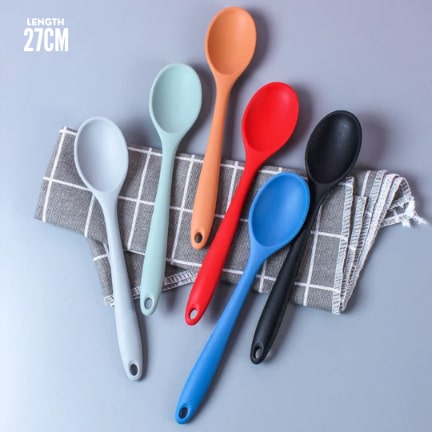 1 Pcs Slotted Spoon | Silicone Coffee Spoon