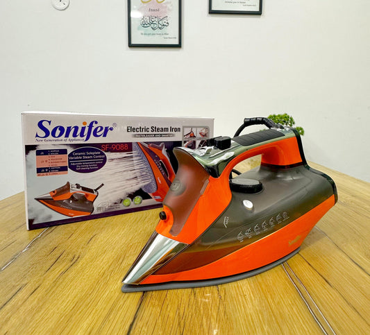 Sonifer Steam Iron | 2200 Watts | Ceramic Soleplate