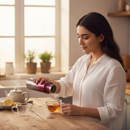 Stainless Steel Vacuum Flask | Double Wall Insulated | 1000 ML