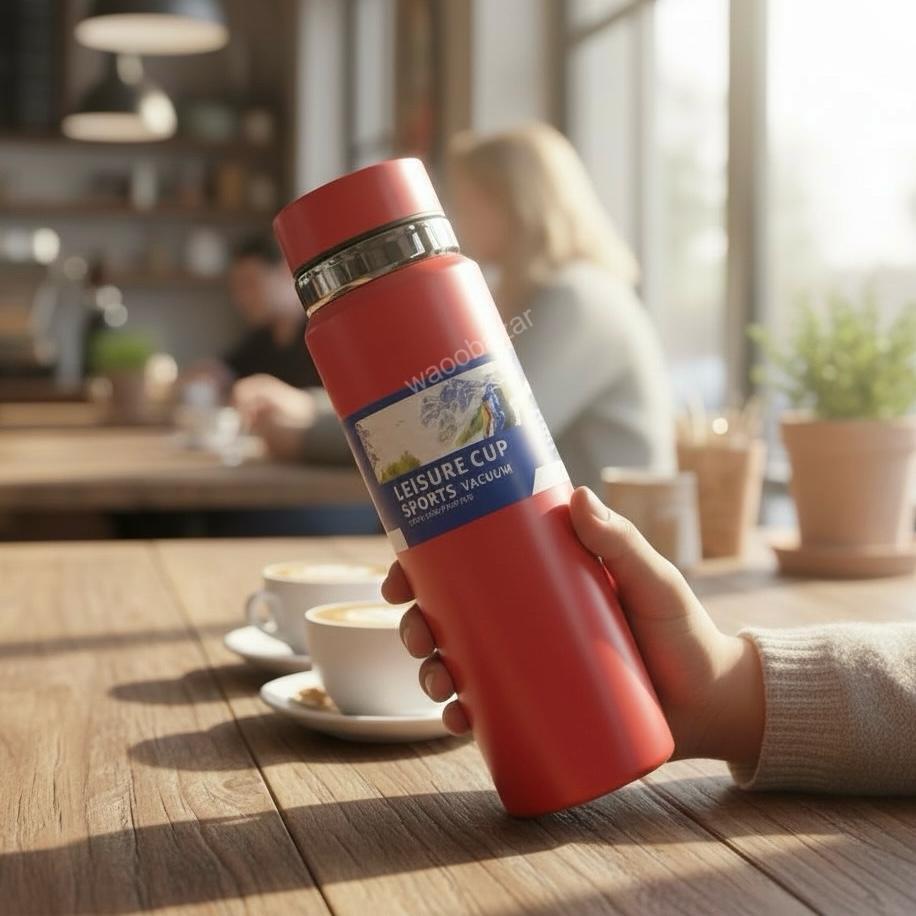 Stainless Steel Vacuum Sports Bottle | Vacuum Sports Fashion Cup 1000 ML