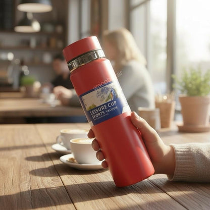 Stainless Steel Vacuum Sports Bottle | Vacuum Sports Fashion Cup 1000 ML