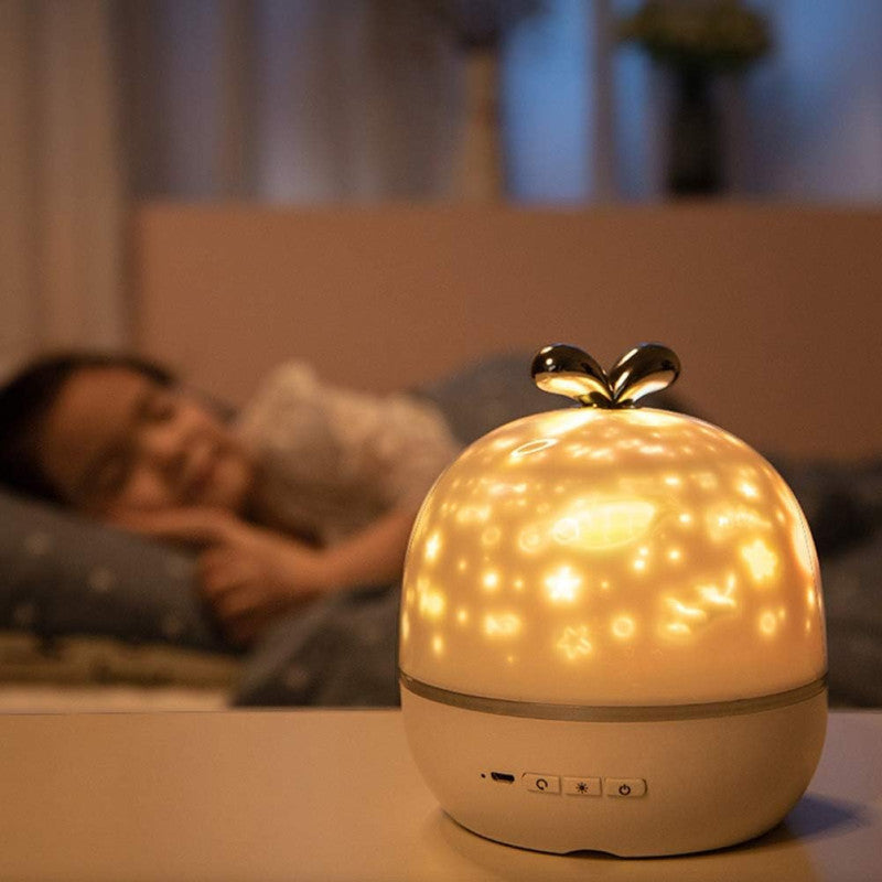 Starry Sky Night Light Projector | Ocean & Space Theme Room Decor Lamp