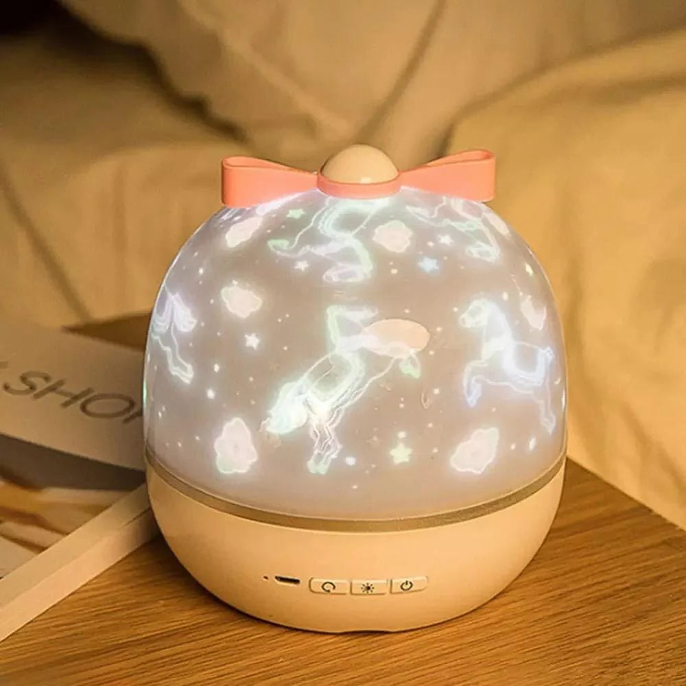 Starry Sky Night Light Projector | Ocean & Space Theme Room Decor Lamp
