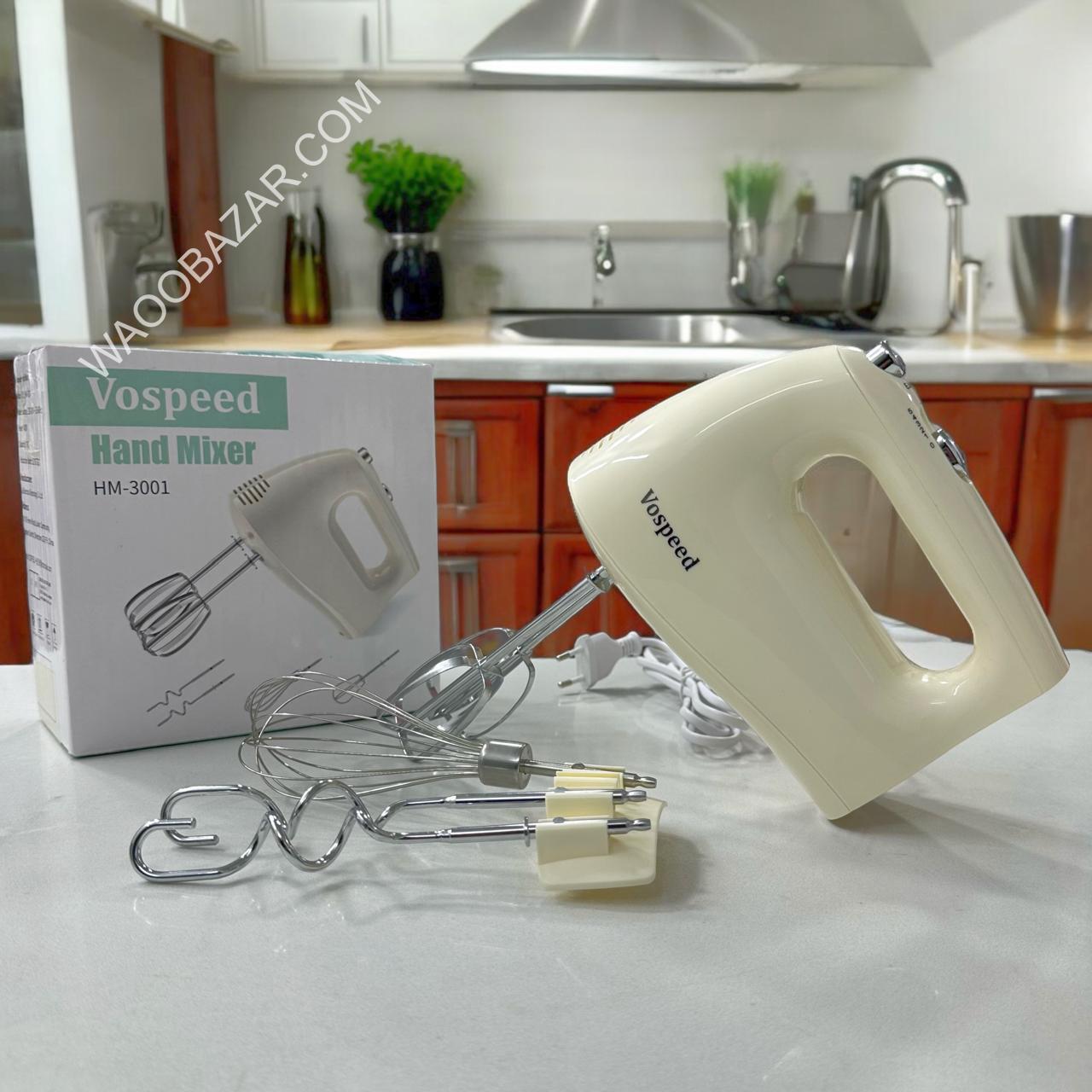 Vospeed 3 in 1 Hand Mixer | Cake Mixer | Egg Beater