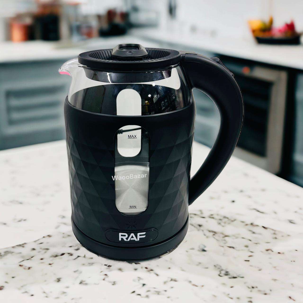 Raf Electric Kettle|  Perimium Borosilicate Glass | 2000 Watts