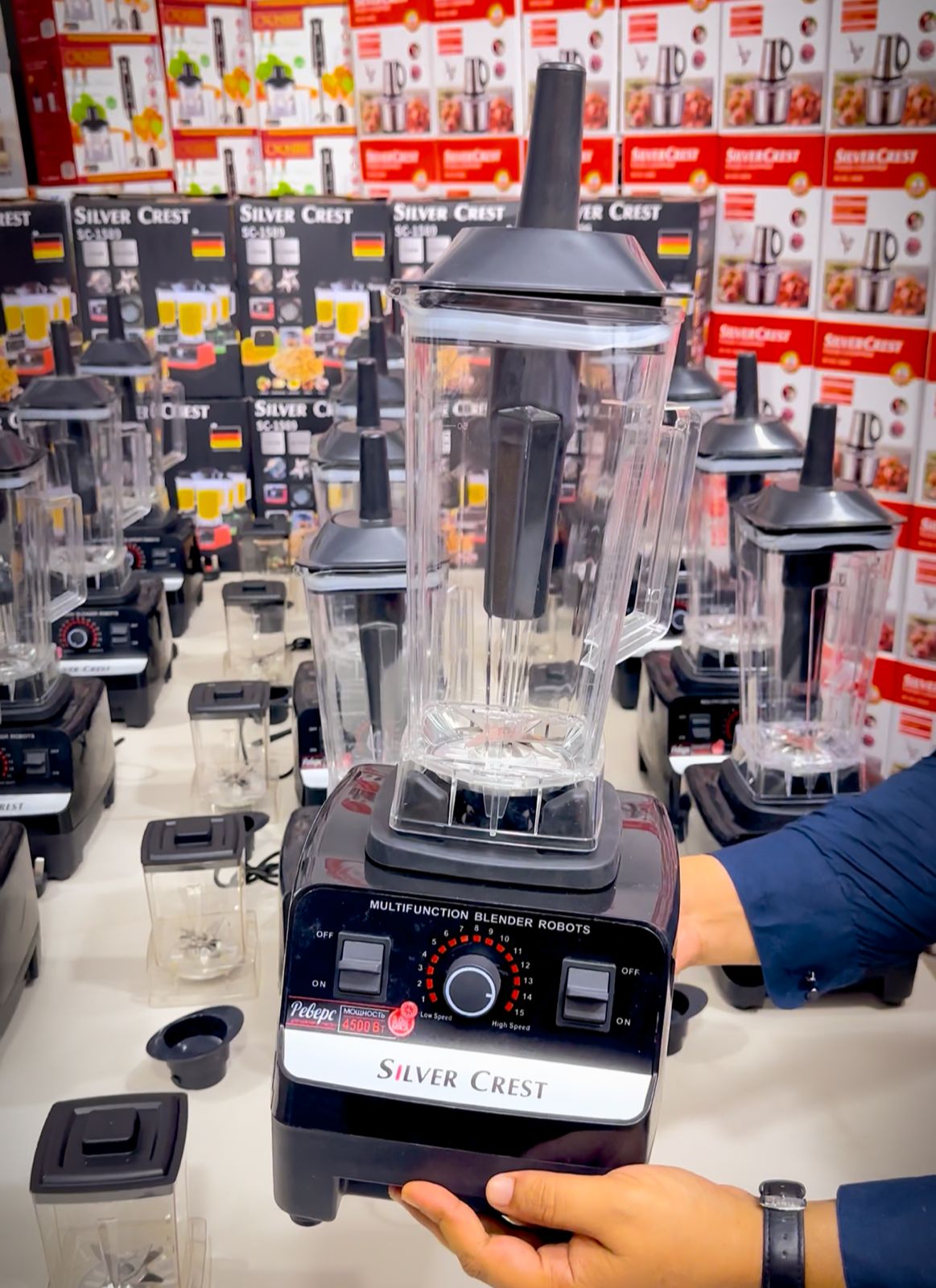 Silver Crest Commercial Blender & Grinder
