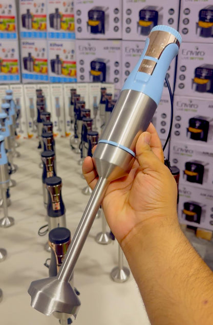 Mr. Knife Hand Blender 700W | Stick Blender with 4 Sharp Blades
