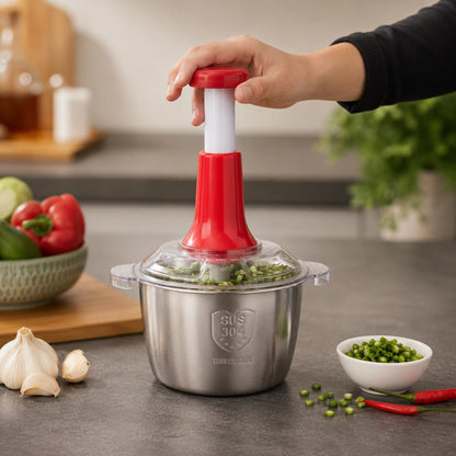 Manual Vegetable Chopper | Hand Chopper | Pusher Chopper