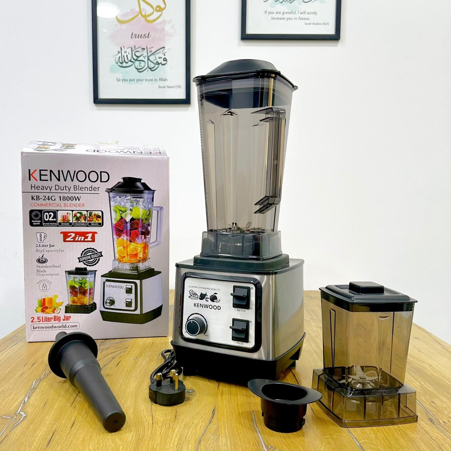 Imported Lot Blender Grinder | 2 in 1 Juicer Set  | 1800 Watts