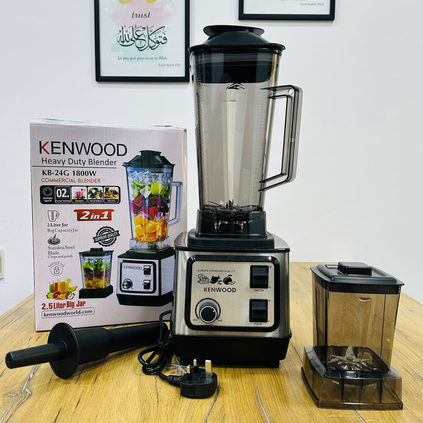 Imported Lot Blender Grinder | 2 in 1 Juicer Set  | 1800 Watts