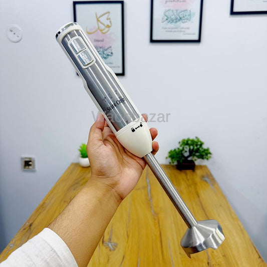 Silvercrest Hand Blender | 900 Watts | 4 Blades | Blend Haleem , Saag & much more