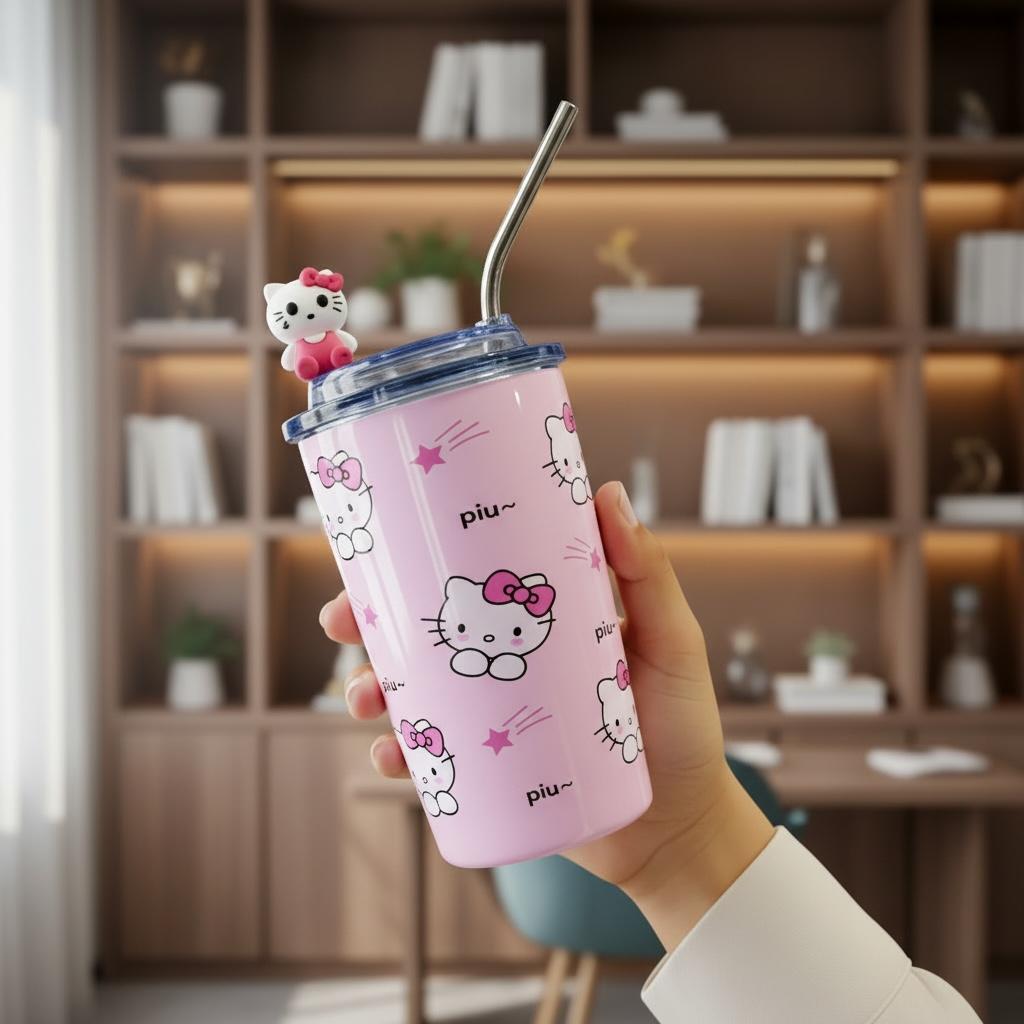 Miniso Coffee Tumblers | Mugs Collection | 400ML | Lot Stock