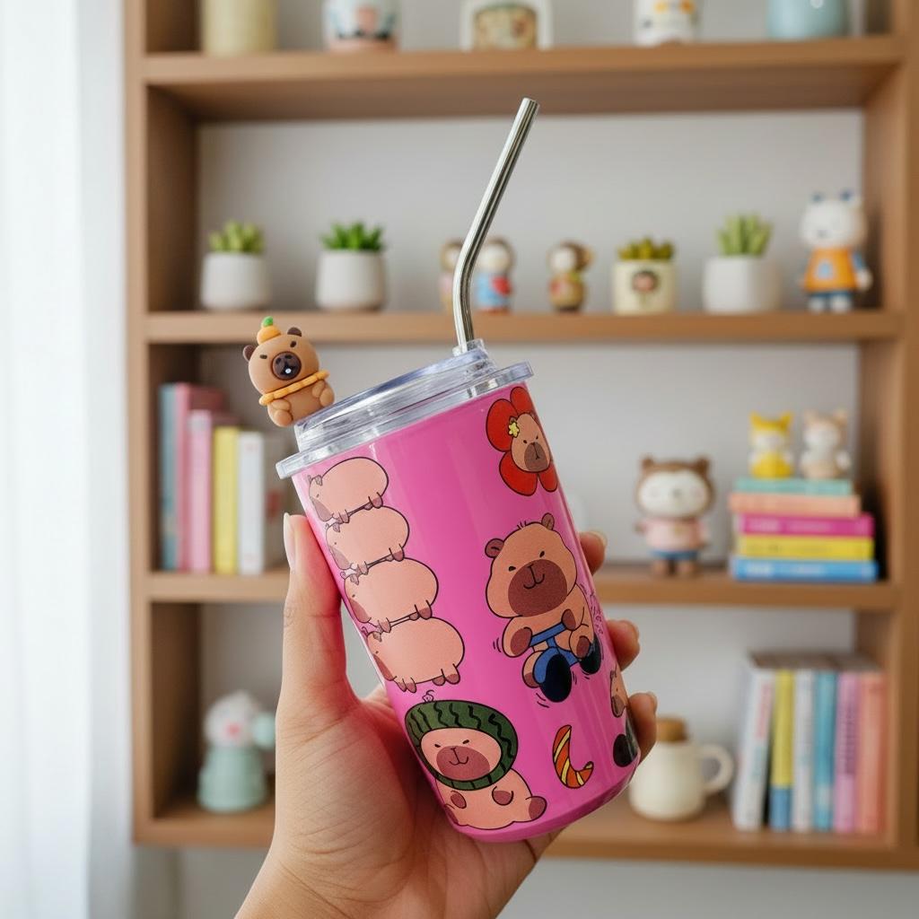Miniso Coffee Tumblers | Mugs Collection | 400ML | Lot Stock