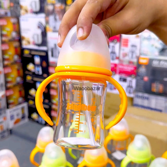 Angel Bear Baby Feeder | Glass Feeder