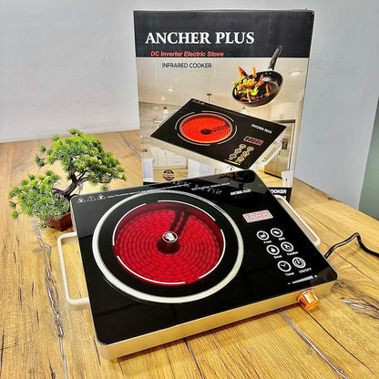 Anchor Plus Electric Ceramic Stove | Infrared Induction | 2200 Watts