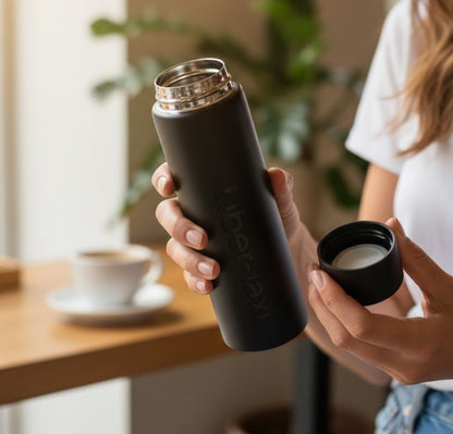 Portable Water Bottle | Vacuum Thermos Bottle | UberTaxi Branding