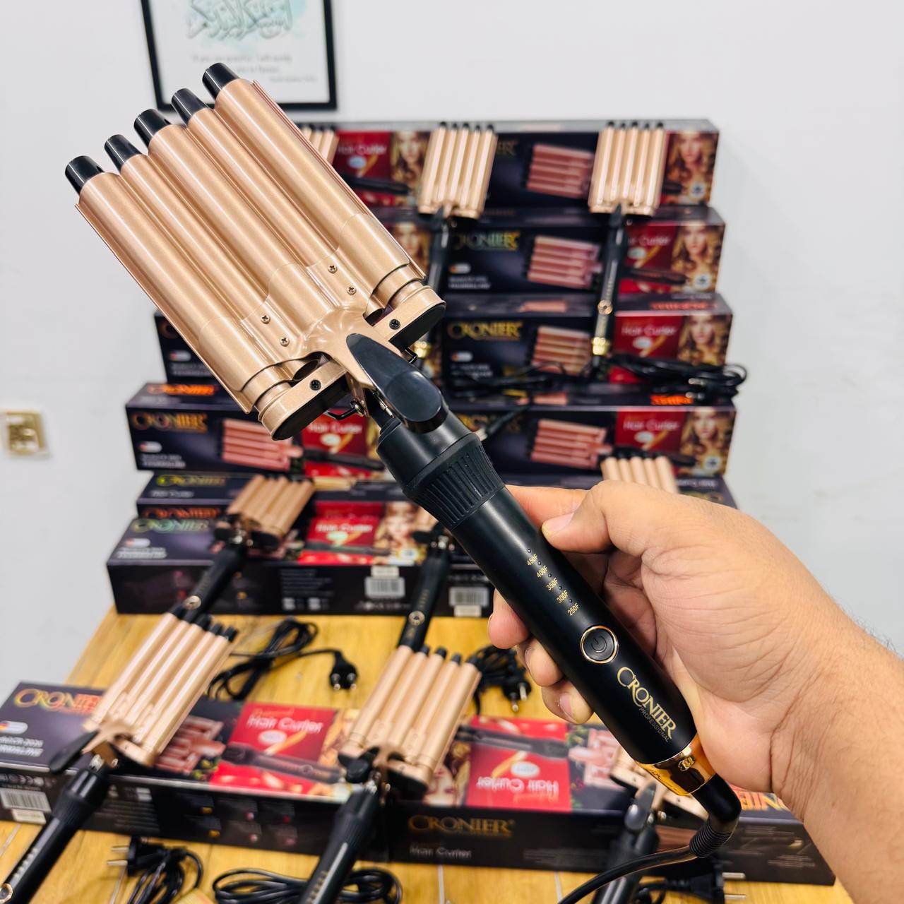 CRONIER Professional Curling Iron | Hair Curler