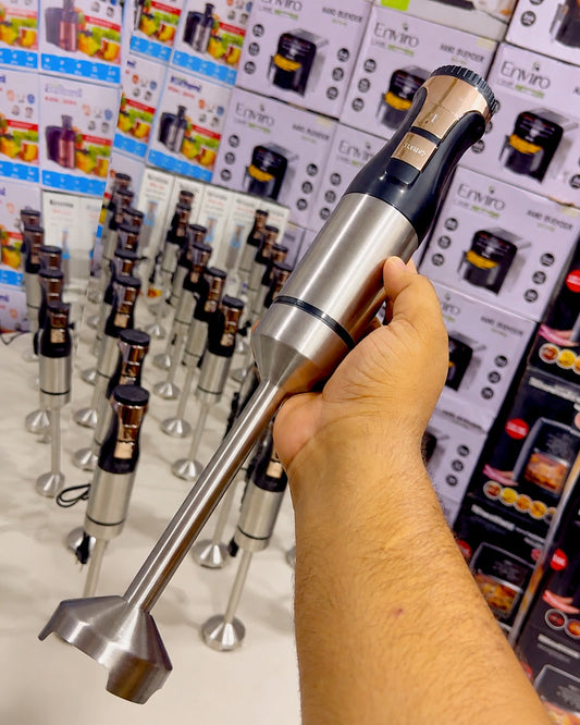 Mr. Knife Hand Blender 700W | Stick Blender with 4 Sharp Blades