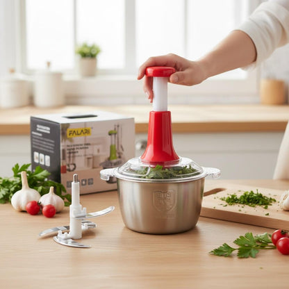 Manual Vegetable Chopper | Hand Chopper | Pusher Chopper