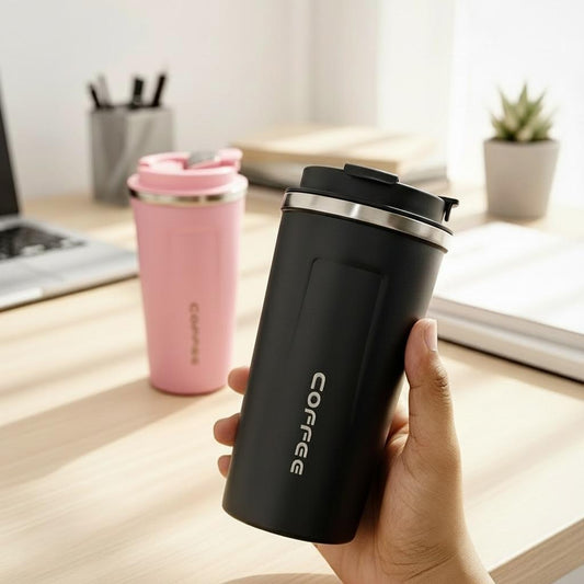 Stainless Steel Vacuum Mug – Hot & Cold | Office Mug | Travel Cup