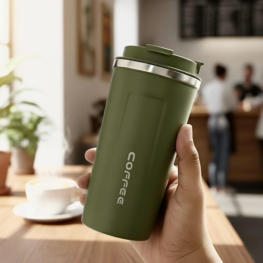 Stainless Steel Vacuum Mug – Hot & Cold | Office Mug | Travel Cup