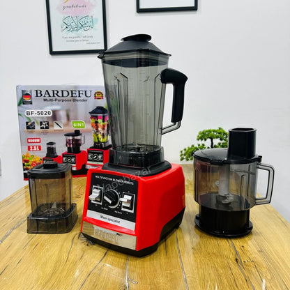 BARDEFU 3-in-1 Food Processor | Blender, Chopper & Grinder | 9500W