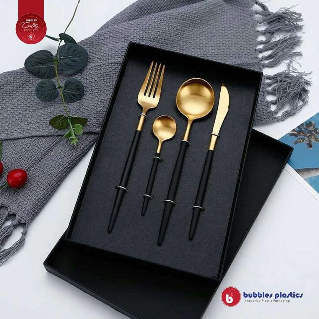 Luxury 4 Piece Cutlery Set | Stainless Steel