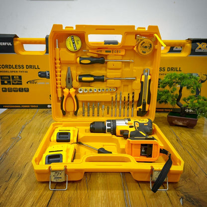 Rechargeable Cordless Drill Kit | Complete DIY Power Tool Set