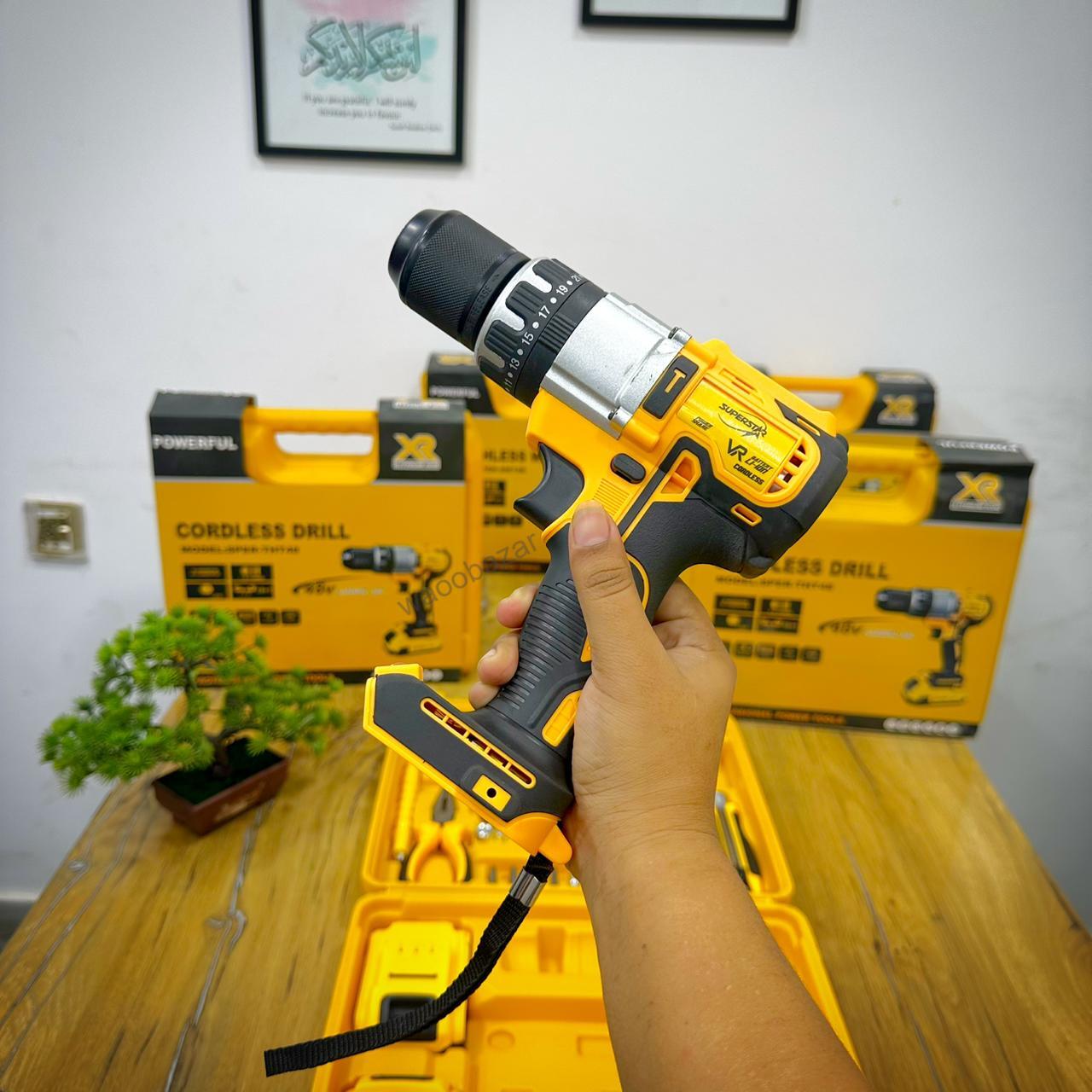 Rechargeable Cordless Drill Kit | Complete DIY Power Tool Set