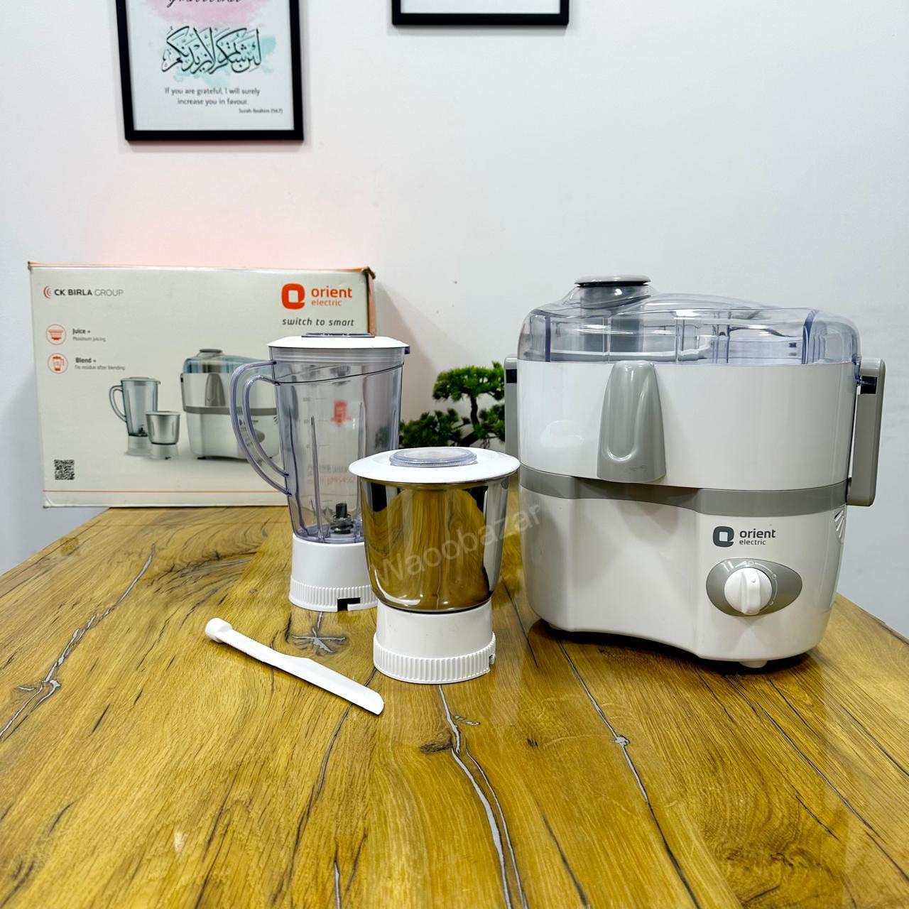 Orient 3-in-1 Electric Juicer | Mixer Blender & Grinder Set