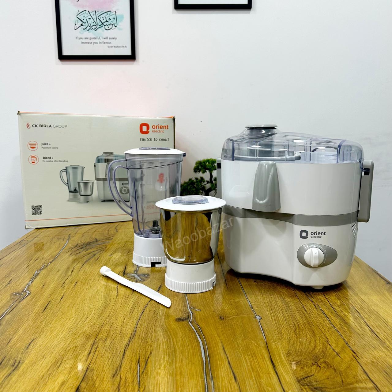 Orient 3-in-1 Electric Juicer | Mixer Blender & Grinder Set